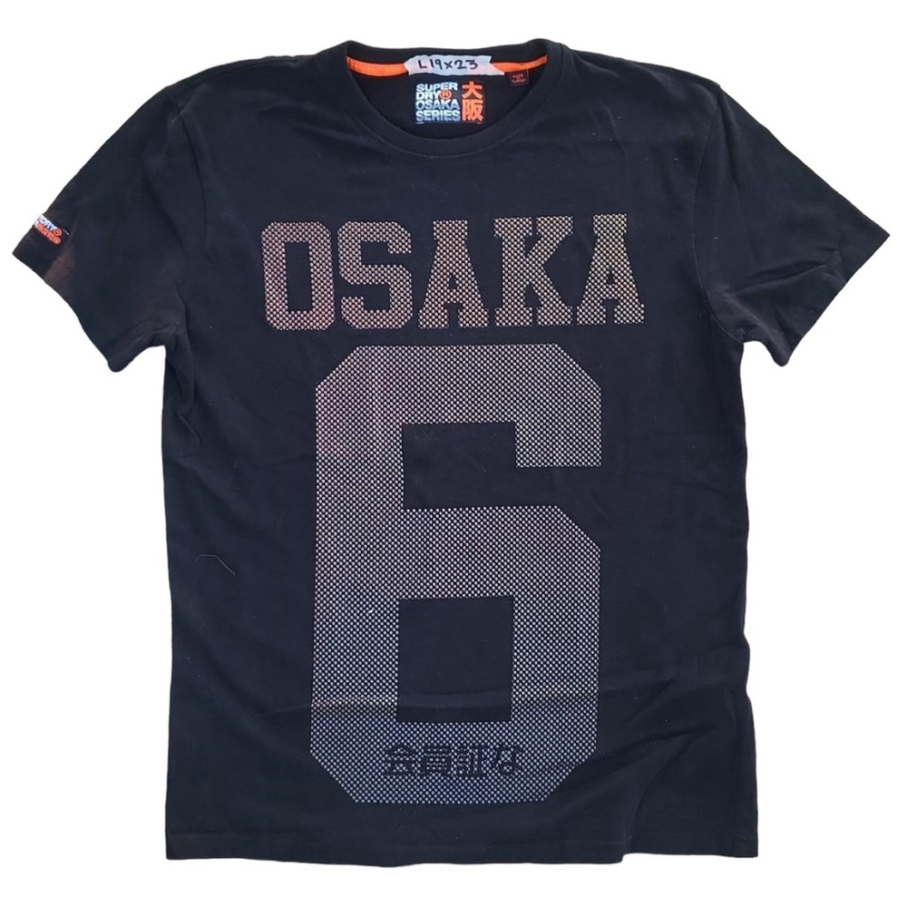Osaka 6 Vintage T-Shirt, British/Japanese line, a crew neck from Superdry. XL